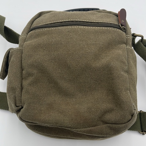 Sunsomen Olive Green Cargo Purse - Picture 3 of 5